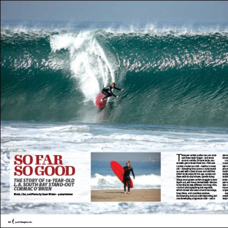 PACIFIC LONGBOARDER MAGAZINE #126 - REBEL FIN CO.