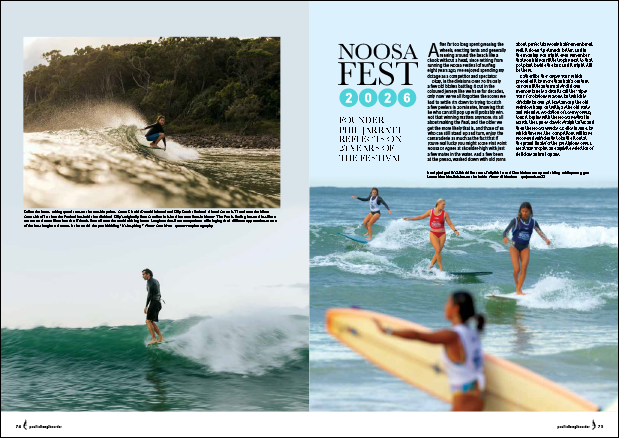 PACIFIC LONGBOARDER MAGAZINE #126 - REBEL FIN CO.