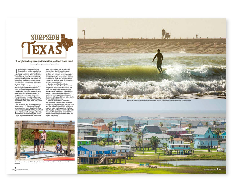 PACIFIC LONGBOARDER MAGAZINE #124