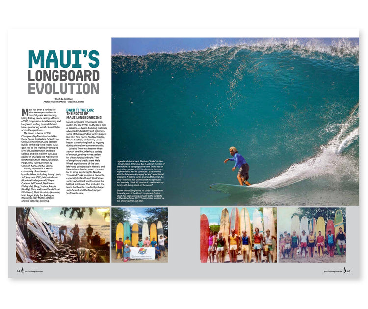 PACIFIC LONGBOARDER MAGAZINE #124