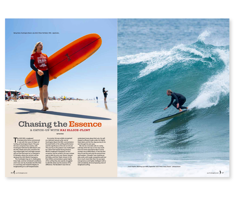 PACIFIC LONGBOARDER MAGAZINE #124