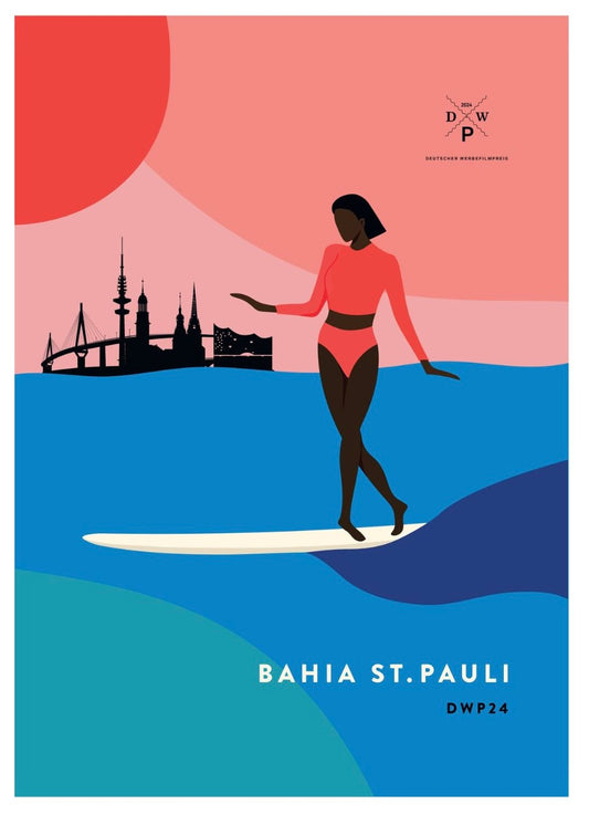 Kunstdruck "Bahia St. Pauli" A2