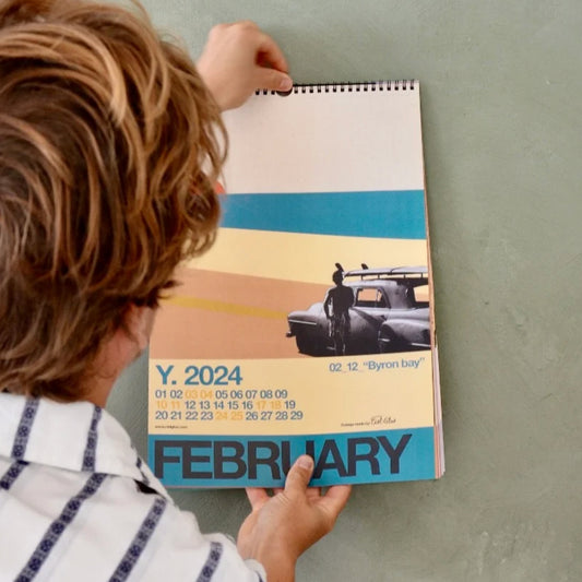 Limited Edition "CALENDAR 2024" - Surf Collage - NOW ON SALE