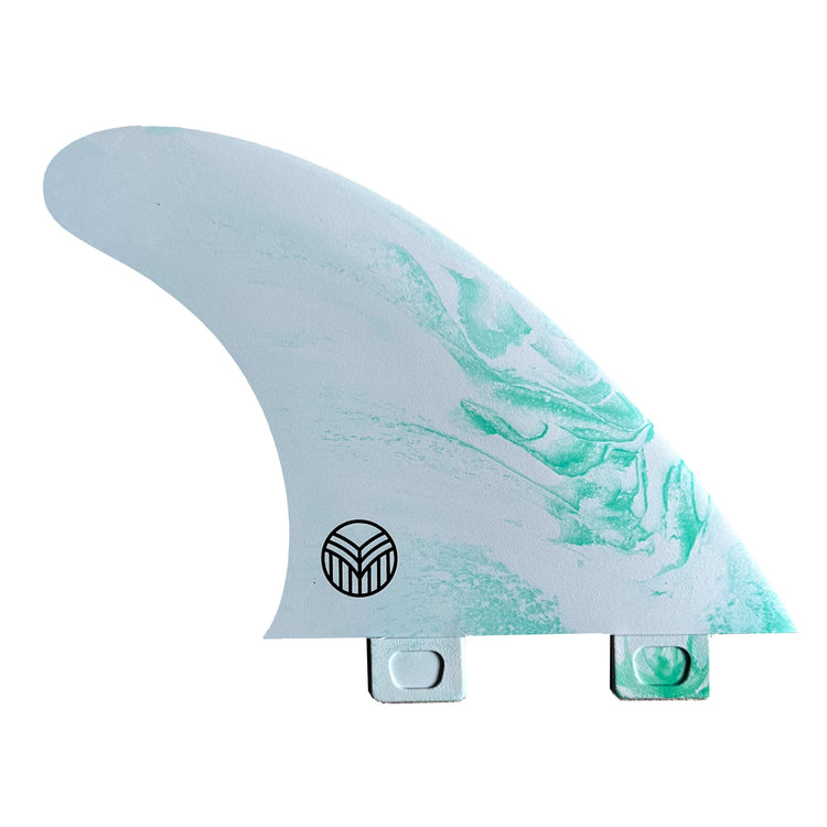 MARBLE THRUSTER FINS - FCS 1 - recycled glass fiber reinforced materials
