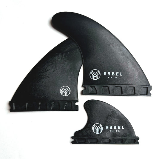 RAPID FIN SET / recyceltes Carbon - REBEL FIN CO.