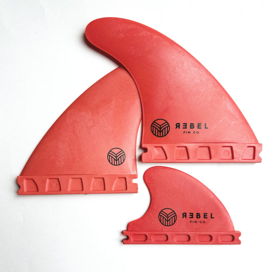 RAPID FIN SET - recycelte glasfaserverstärkte Materialien - REBEL FIN CO.