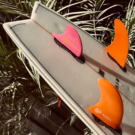 SIDE FINS  SET - FCS 1 - NOW ALSO IN S - recycled materials