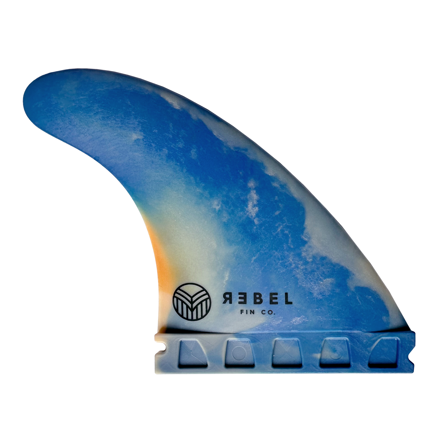 Thruster Future Surf Fins 100 recycled materials REBEL FIN CO.