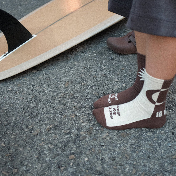 SURF & SKATE SOCKS "Sun & Moon"