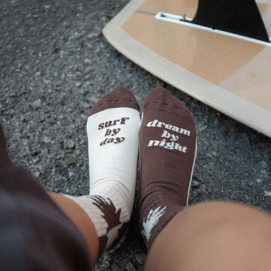 SURF & SKATE SOCKS "Sun & Moon"