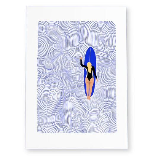 SKY SURFER - Poster