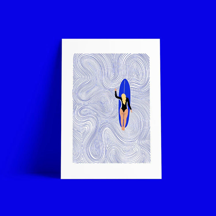 SKY SURFER - Poster