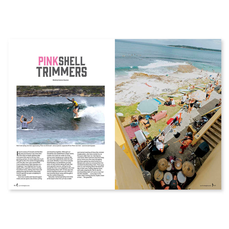 PACIFIC LONGBOARDER MAGAZINE #125 - REBEL FIN CO.
