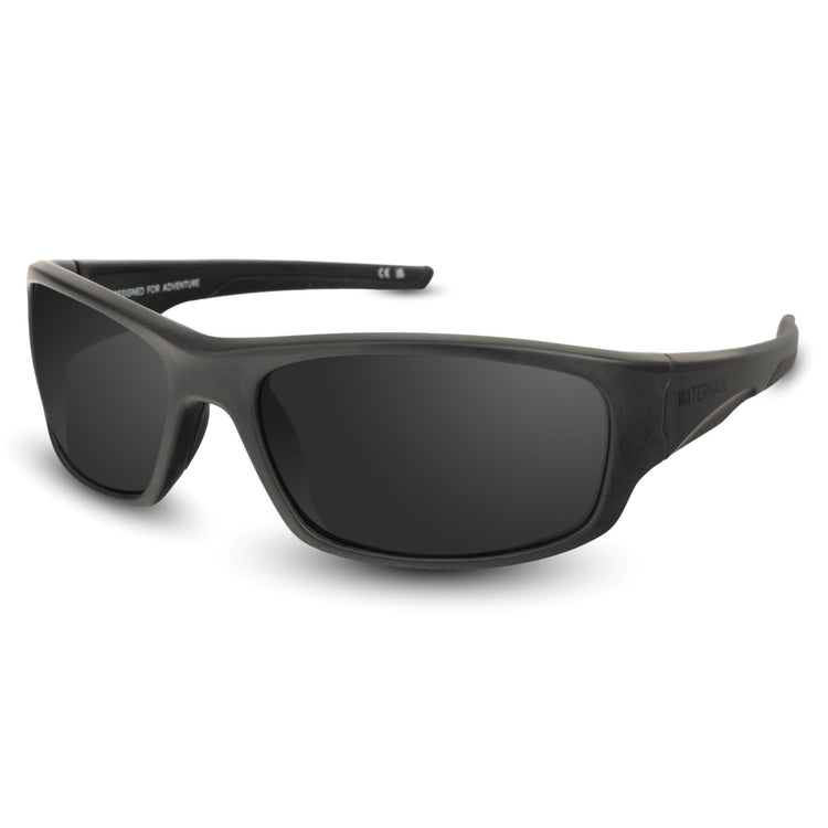 MYLOR BLACK SUNGLASSES - Grey Polarised Lenses