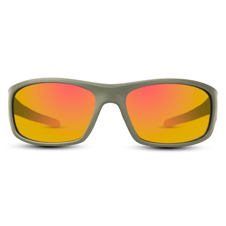 MYLOR RAW SUNGLASSES - Orange Mirror Lens