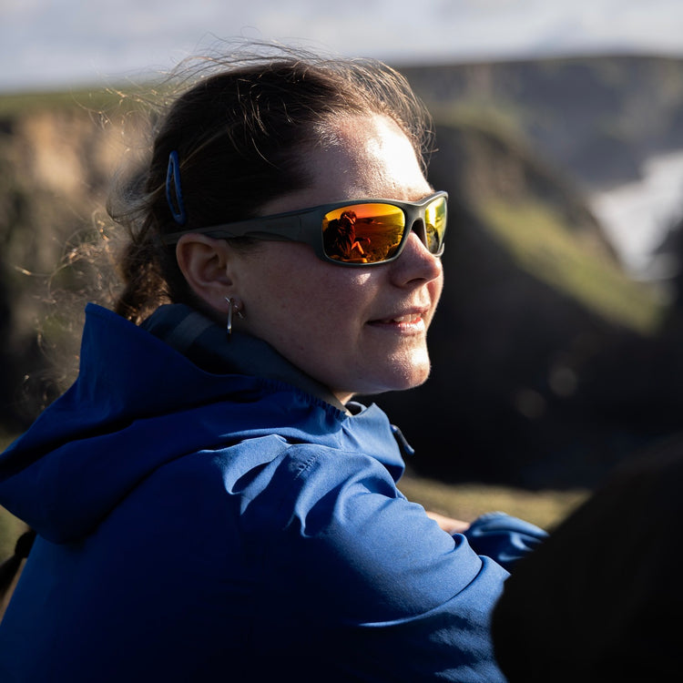 MYLOR RAW SUNGLASSES - Orange Mirror Lens