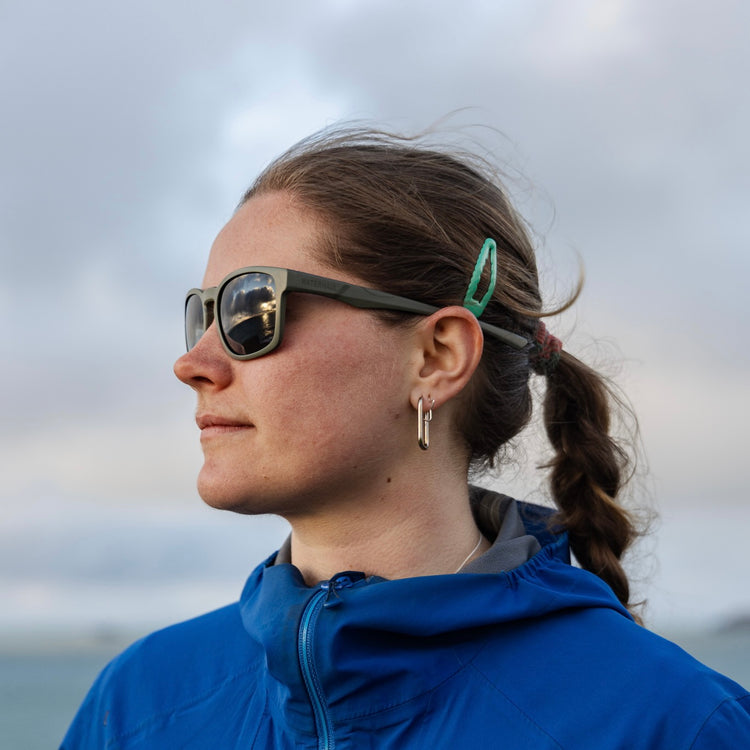 TOWAN RAW SUNGLASSES - Grey Polarised Lens