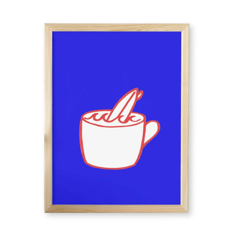WAVEY COFFEE - Art Print