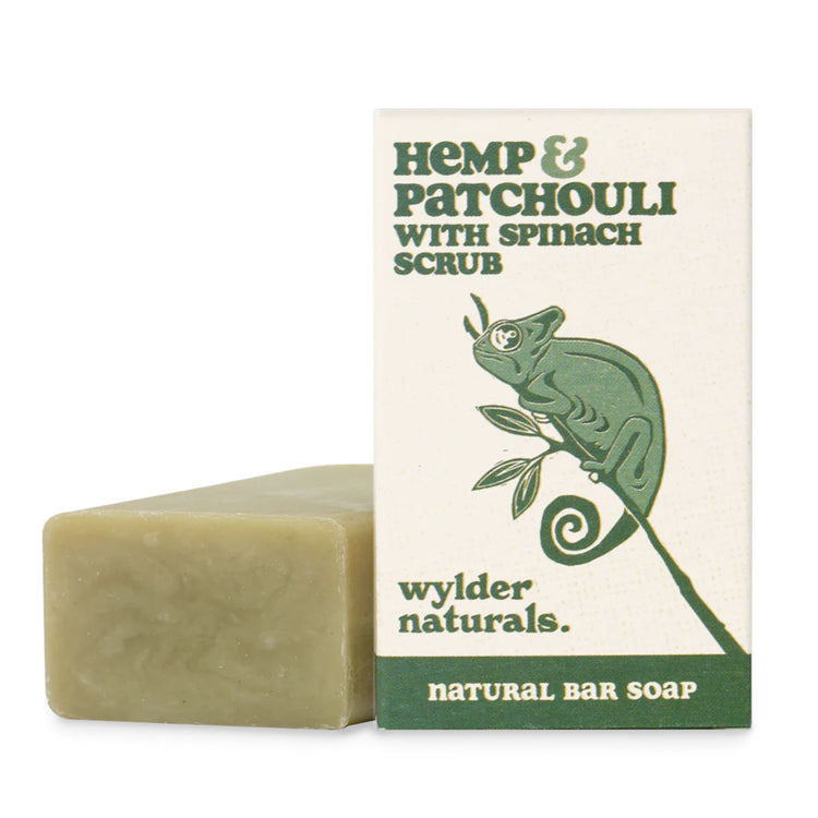 NATURAL BAR SOAP - Hemp & Patchouli