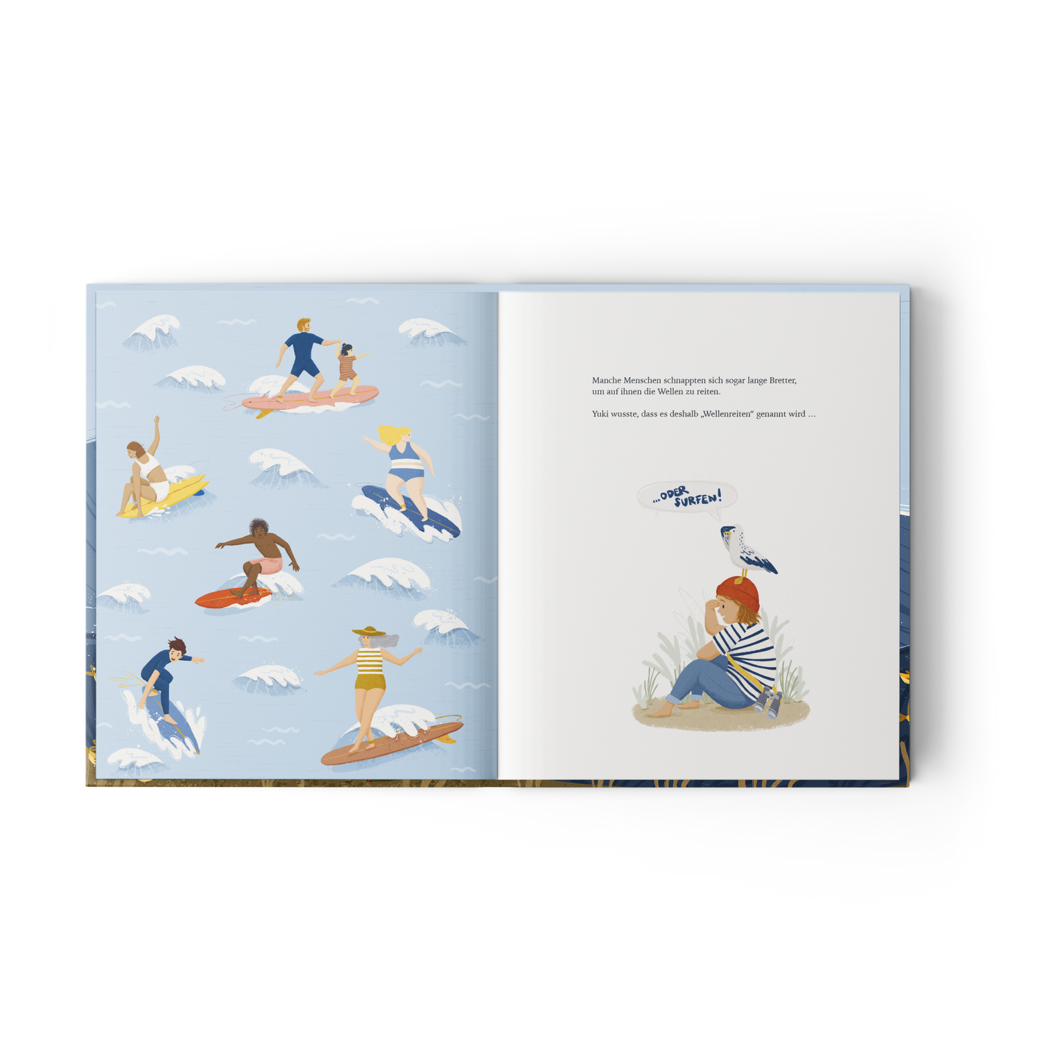 YUKI UND DIE WELLEN - Surf-Kinderbuch - REBEL FIN CO.