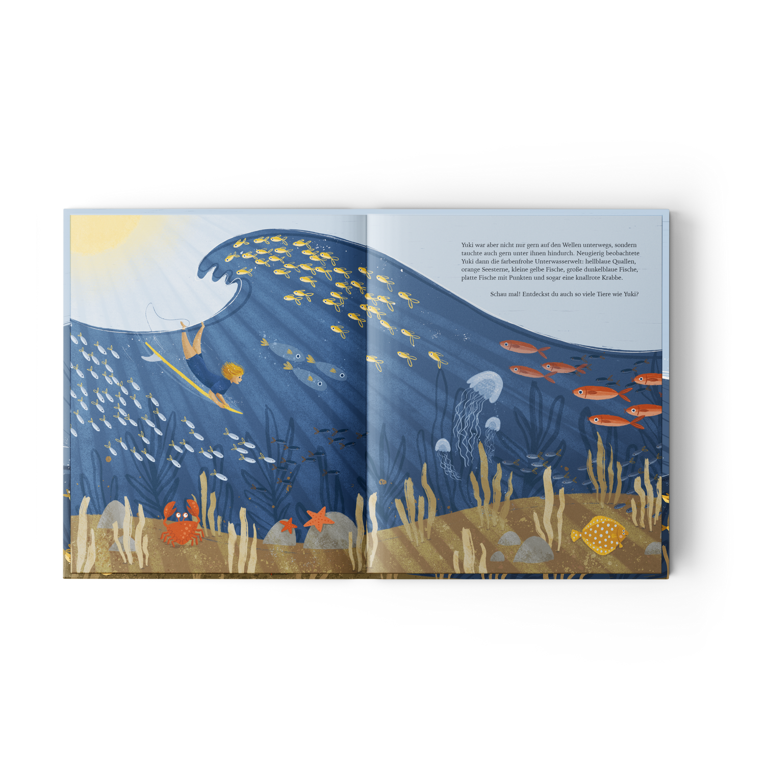 YUKI UND DIE WELLEN - Surf-Kinderbuch - REBEL FIN CO.