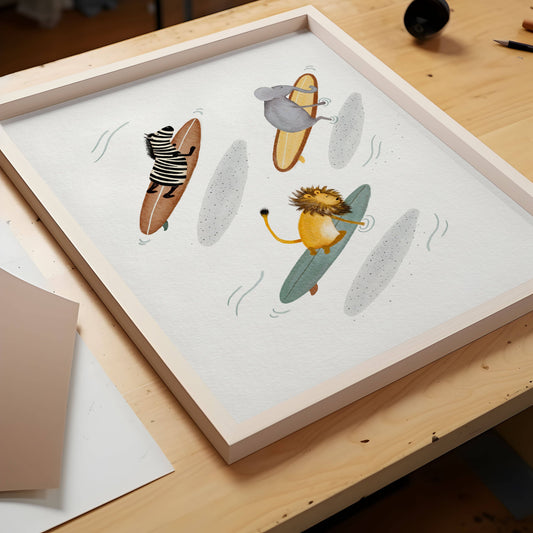 "Surfing with Friends"