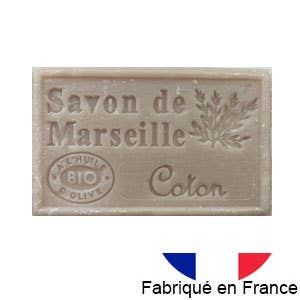 Marseille Soap - Cotton Scent - 125g - REBEL FIN CO.