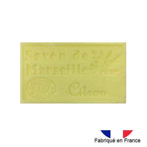 Marseille Soap - Lemon Scent - 125g - REBEL FIN CO.