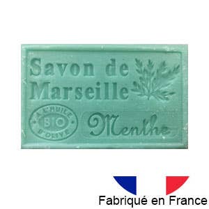 Marseille Soap - Mint Scent - 125g - REBEL FIN CO.