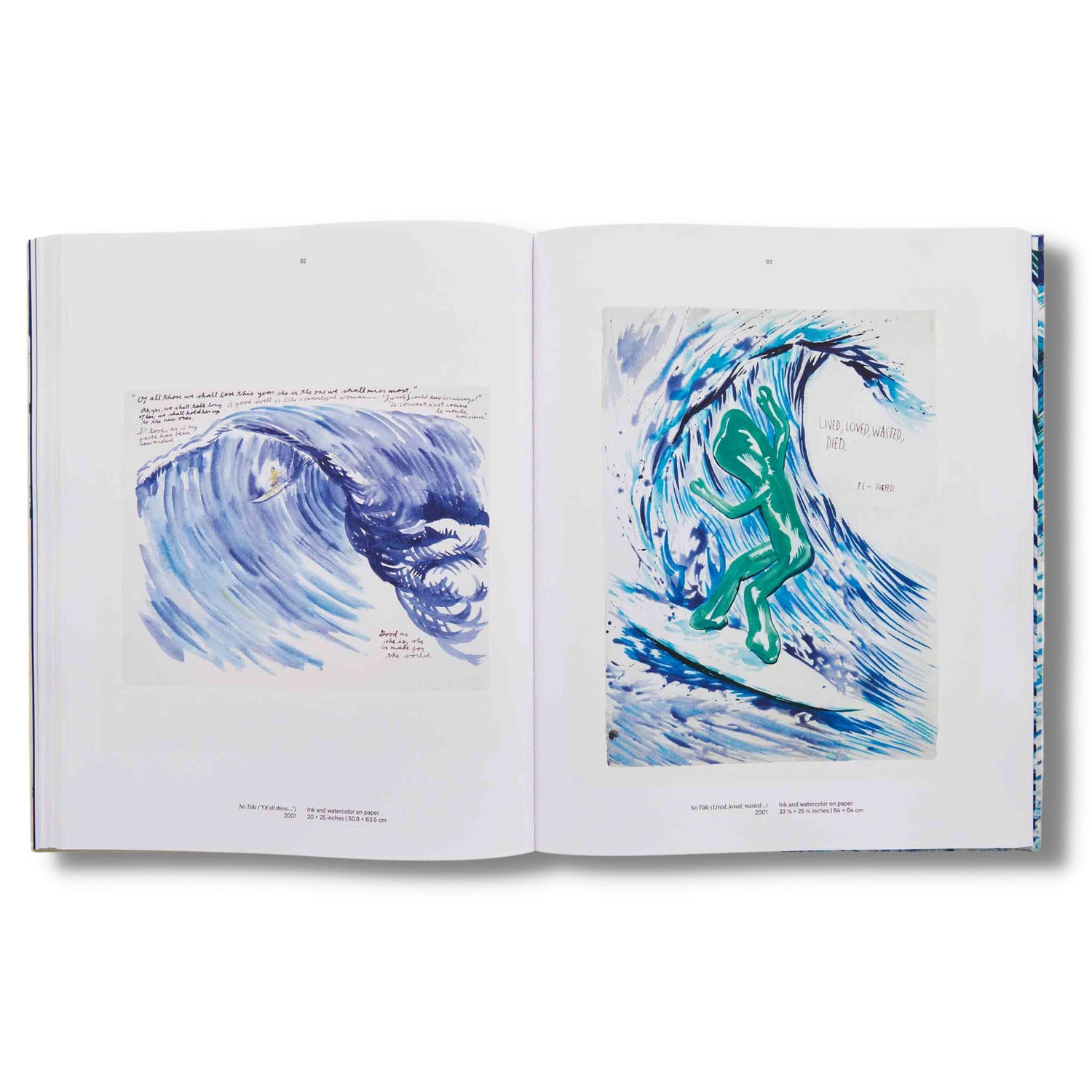 POINT BREAK - Raymond Pettibon, Surfers and Waves - REBEL FIN CO.