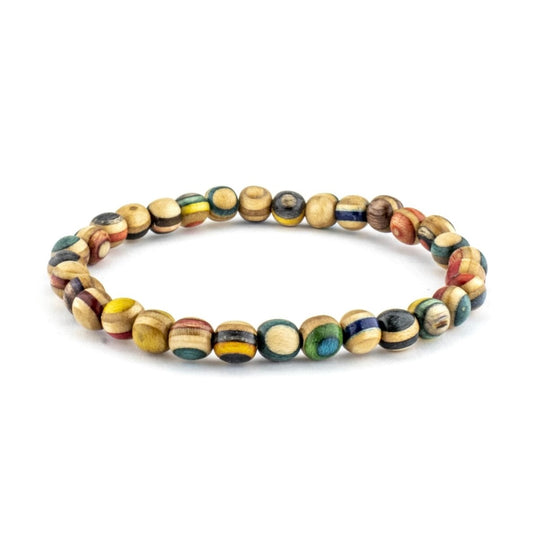 STRETCHABLE MINIMAL BRACELET - recycled skateboards - REBEL FIN CO.