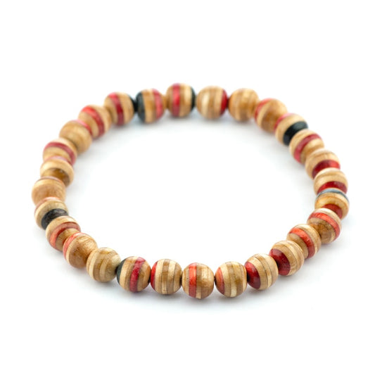 STRETCHABLE BRACELET - recycled skateboards - REBEL FIN CO.