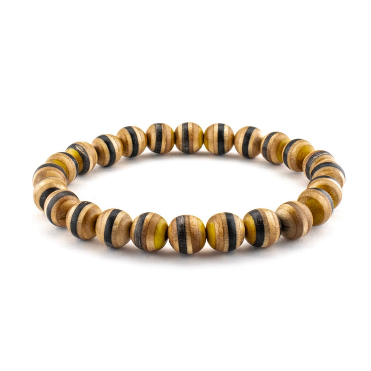 STRETCHABLE BRACELET - recycled skateboards - REBEL FIN CO.