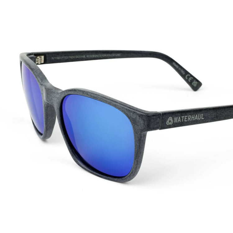 FITZROY SLATE SUNGLASSES - Polarised Blue Mirror Lens