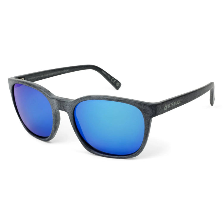 FITZROY SLATE SUNGLASSES - Polarised Blue Mirror Lens