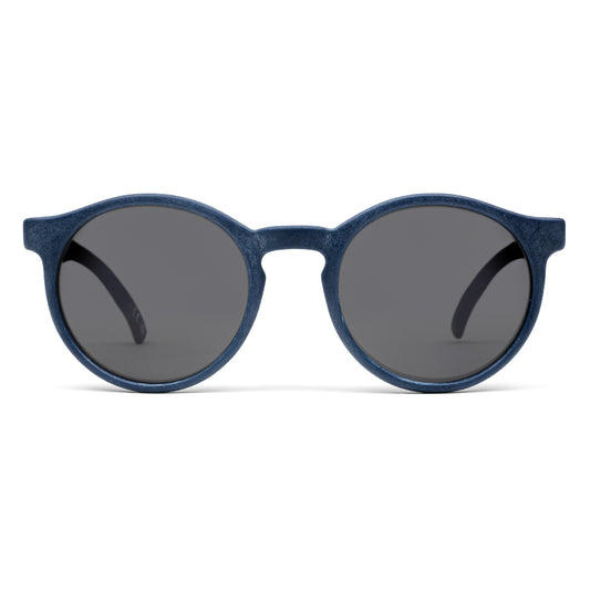 HARLYN NAVY SUNGLASSES - Grey Lens