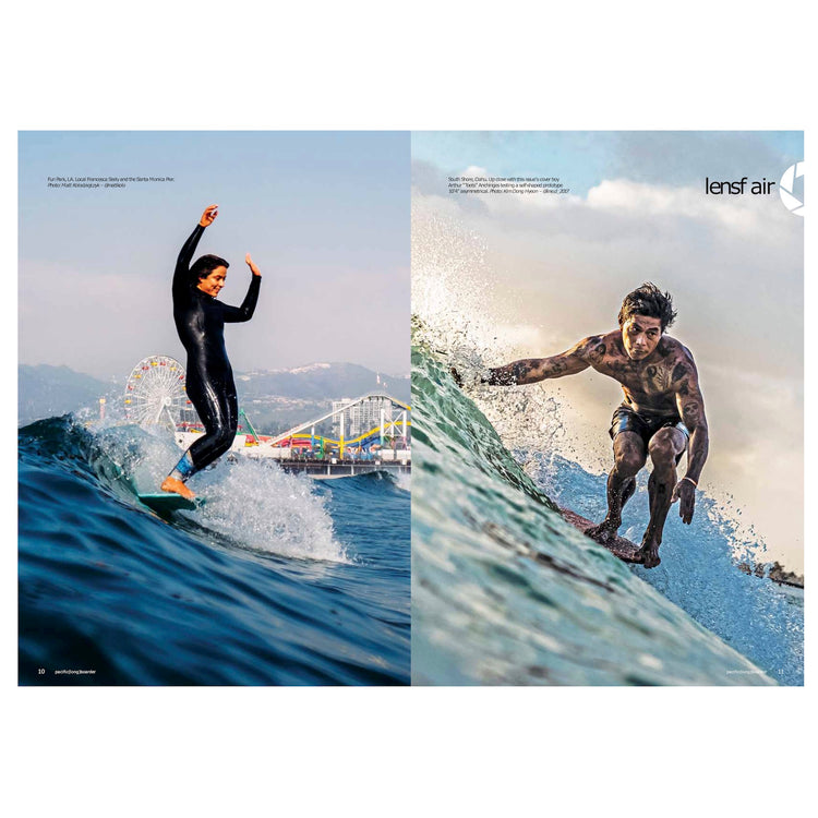 PACIFIC LONGBOARDER MAGAZINE #111 - REBEL FIN CO.