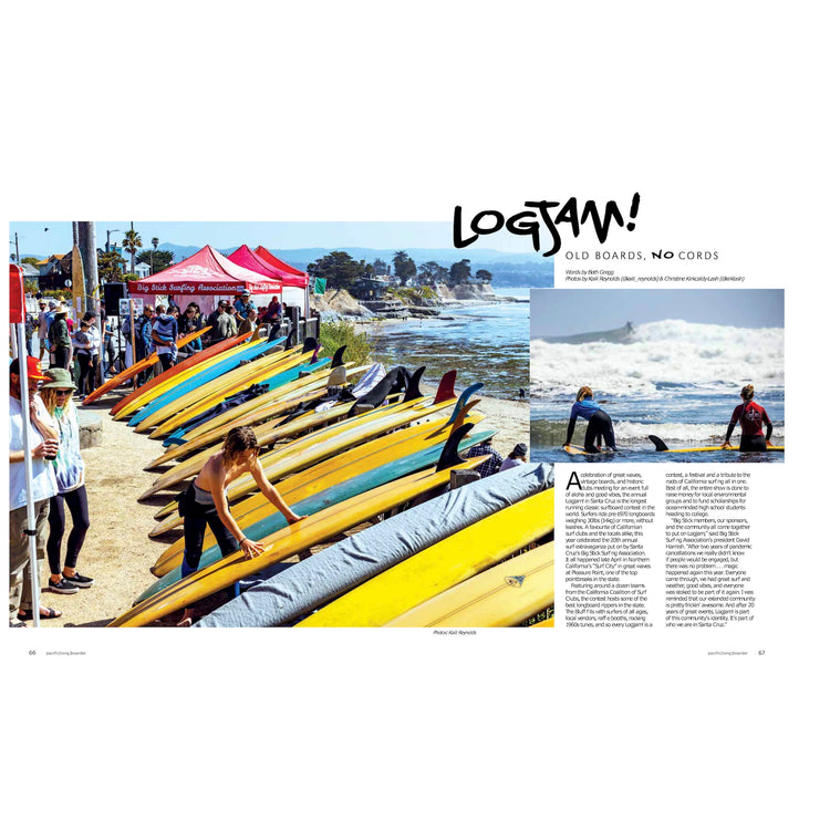 PACIFIC LONGBOARDER MAGAZINE #111 - REBEL FIN CO.