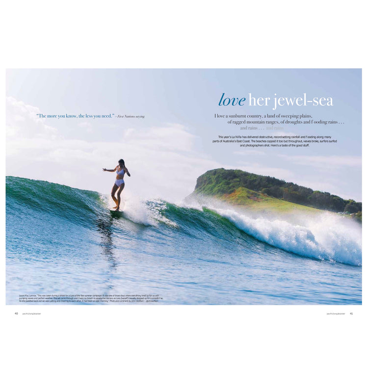 PACIFIC LONGBOARDER MAGAZINE #111 - REBEL FIN CO.