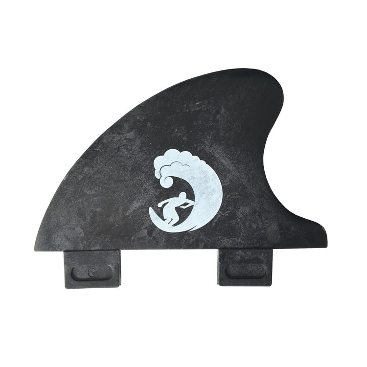 RAPID FIN SET - FCS 1 - recyceltes Carbon - REBEL FIN CO.