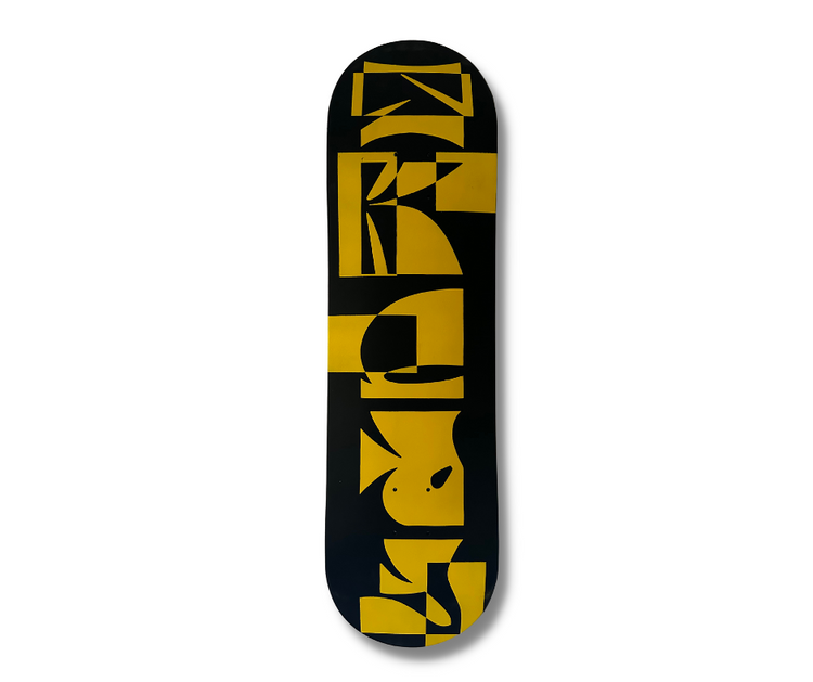 SKATEBOARD DECK "GRAFIK" - REBEL FIN CO.