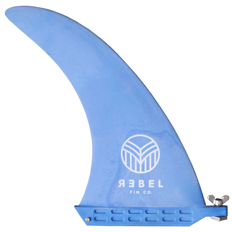 Limited Edition 9" SINGLE LONGBOARD FIN - US Finbox - recyceltes Polyamid & Glasfasern - REBEL FIN CO.