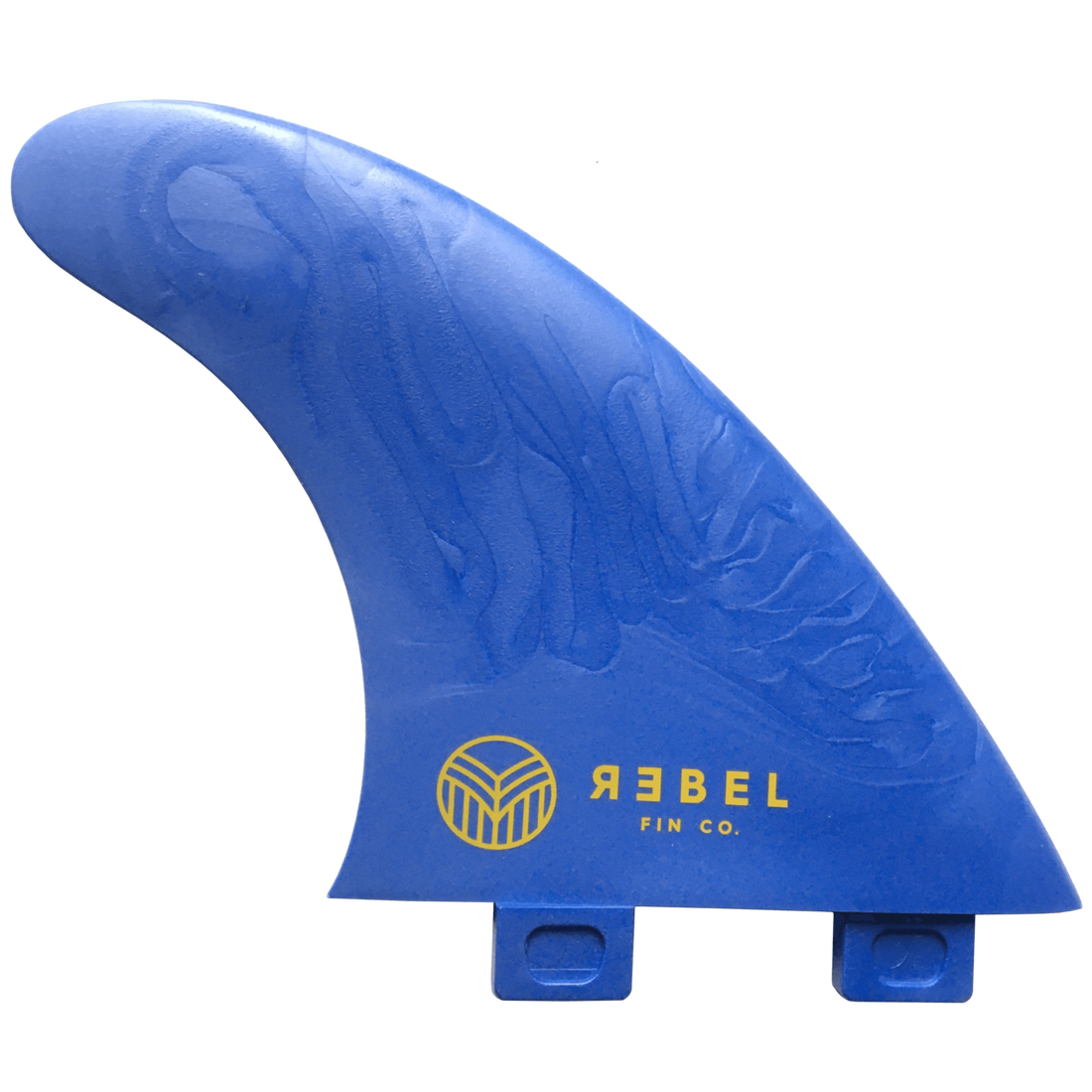 Thruster surf fins made from renewable raw materials REBEL FIN CO.