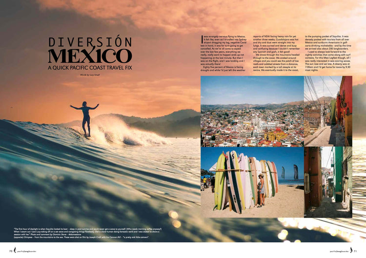 PACIFIC LONGBOARDER MAGAZINE #112 - REBEL FIN CO.